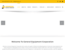 Tablet Screenshot of generalbd.com